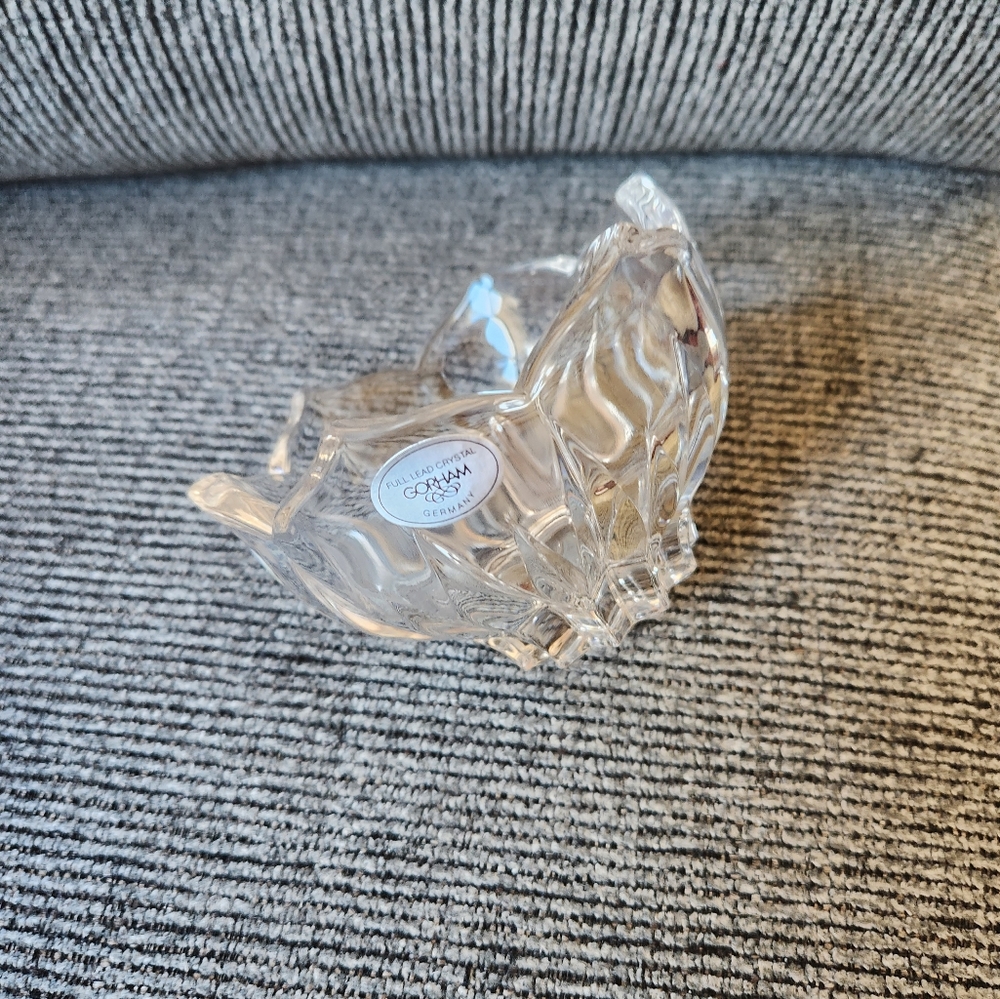 Gorham Crystal Tulip Bowl - Picture 2 of 4